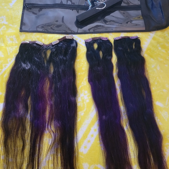 BELLAMI 24 inch clip in extensions BUNDLED - Picture 11 of 16